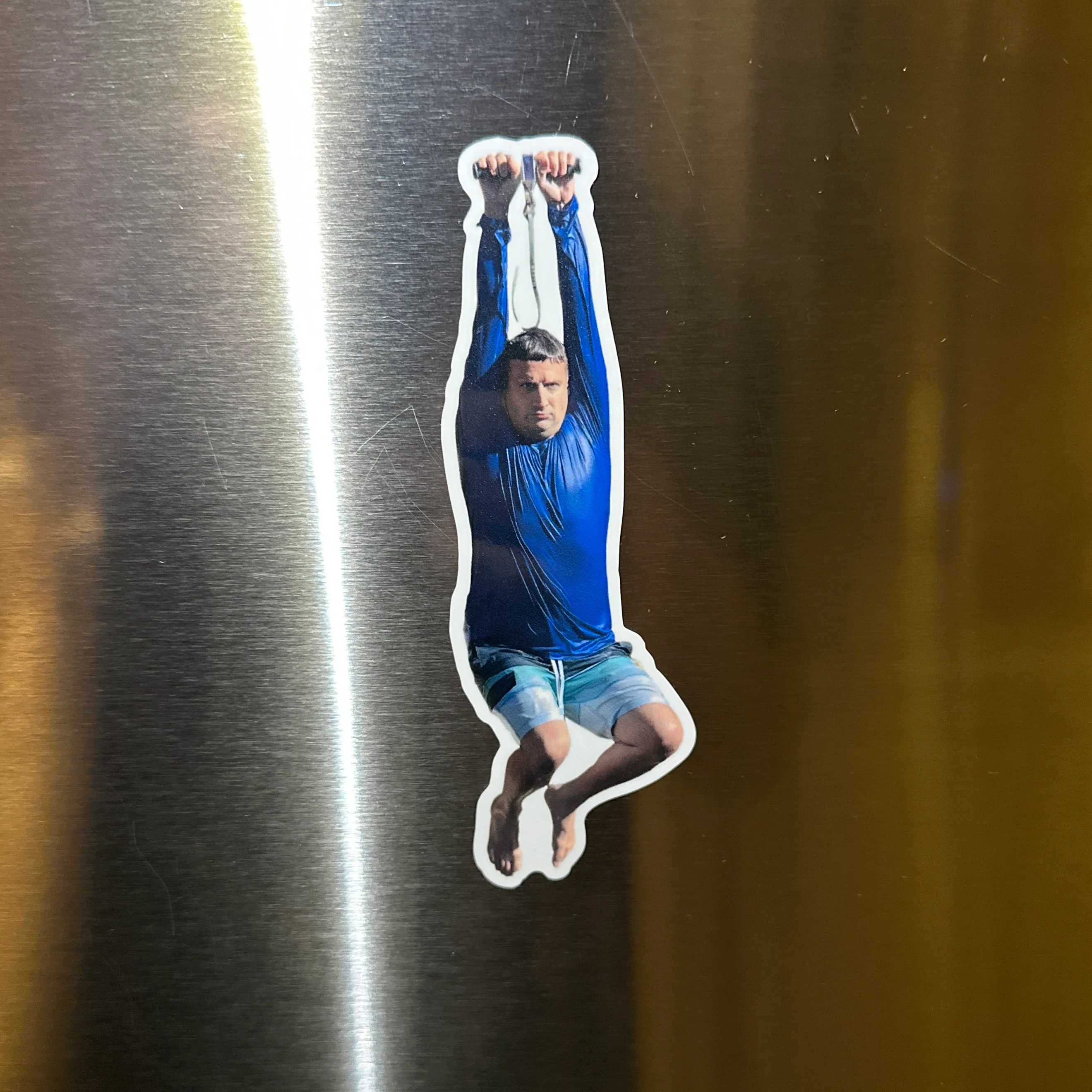 Zipline Ronnie Fridge Magnet - Image 3